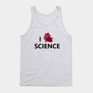 I Heart Science Tank Top